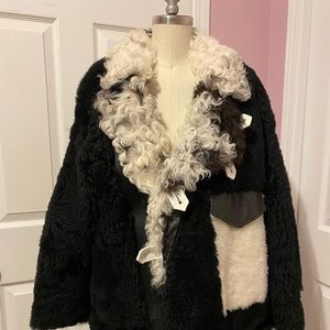 Shearling coat